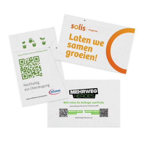 Seed paper business cards - Image 1